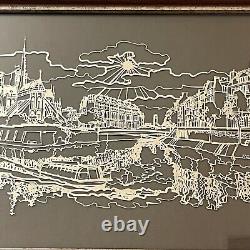 Paris Original Sterling Silver Silhouette William Ressler Franklin Mint Limited