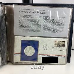 Postmasters First Day Covers'71 Sterling Medallic 11 Coins in Booklet COA