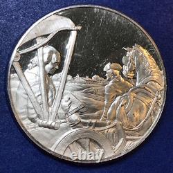 Postmasters Of America 1973 #43 Rochester, NY Sterling Proof FRANKLIN MINT