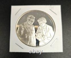Postmasters of America Sterling Silver Medal Coins. Franklin Mint. Lot of Ten