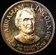 President Abraham Lincoln Franklin Mint 1oz 925 Sterling Silver Round C3874