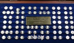 Presidents & First Ladies Mini Proof Sterling Silver Set thru Reagan in Case