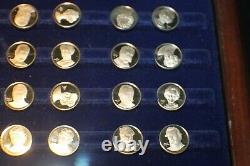 Presidents & First Ladies the USA Franklin Mint Sterling Silver 65 Mini coins