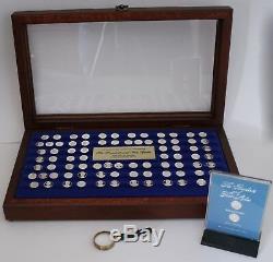 Presidents and First Ladies Mini Solid Sterling Silver Proof Set through Reagan
