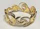 Rare Franklin Mint 925 Sterling Silver Crescent Moon Cuff Bracelet 41 Grams
