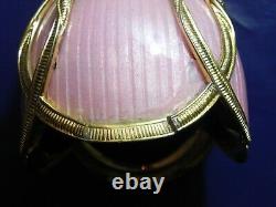 RARE Franklin Mint House Of Faberge Rose Bouquet Egg Rubies, 925 Sterling