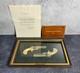 Rare! Franklin Mint Remington No. 1 Smoot 24k Gold Sterling Silver Silhouette