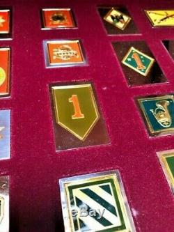 RARE Franklin Mint World's Greatest Regiments Sterling Silver, 100% Complete COA