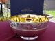 Rare Solid Sterling Silver Bowl Bicentennial The Franklin Mint 24kt Gold Withbox