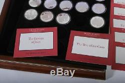 RARE The Life of Christ Sterling Silver Coins by the Franklin Mint Collectible