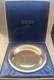 Rare Vintage Franklin Mint Sterling Silver & Inlaid 24kt Brown University Plate