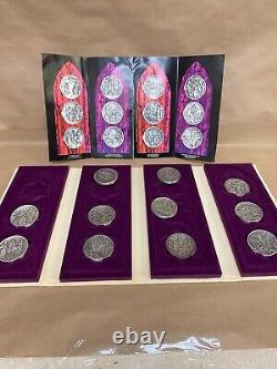 RARE! Vita Christi Sterling Silver Medals/ Franklin Mint 1971 MISSING 1 Medal
