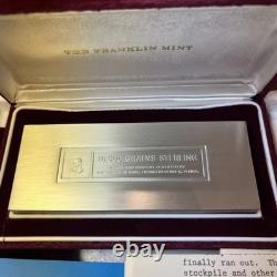 Rare 10,000 Grain Sterling Silver Bar Franklin Mint