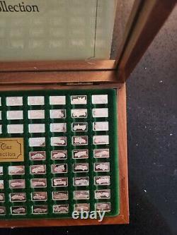 Rare Franklin Mint Sterling Silver Automotive Mini Ingot Collection Lot