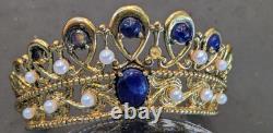Rare Franklin Mint Sterling Silver Tiara Alexandra Feodorovna Doll Accessory