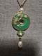 Rare Vintage Franklin Mint Jade Princess Necklace