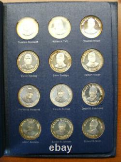 Reduced! Franklin Mint Presidential 36 Sterling Coins(35 Ounces Silver)