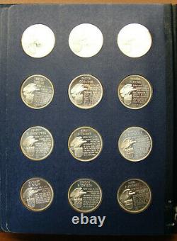 Reduced! Franklin Mint Presidential 36 Sterling Coins(35 Ounces Silver)