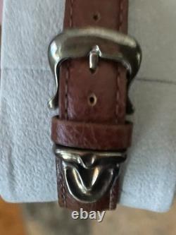Remington Bronco Buster Museum Watch. 925 Sterling Silver Franklin Mint 1997