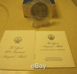Richard M Nixon Presidential Inaugural Medal Sterling Silver 1973