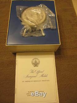 Richard M Nixon Presidential Inaugural Medal Sterling Silver 1973