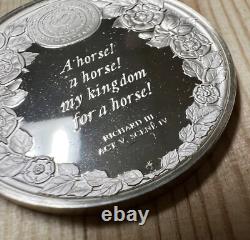 Royal Shakespeare Co SterlingSilver King Richard III A Horse! Coin Franklin Mint