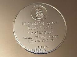 SALE Franklin Mint Sterling Silver Thanksgiving Mallards Dohana 72 8865 220g