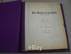 SCARCE Franklin Mint Book Of Bible Protestant version 66 Sterling Silver Bars