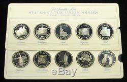 Sealed Franklin Mint 50 States of the Union Sterling Silver Proof Set Complete