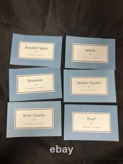Set of 11 Franklin Mint Gemstones Of The World Silver Ingot Collection