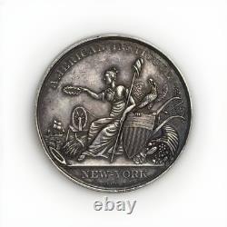 Silver 1852 American Institute NY T Best Sperm Candles Award Lovett Medal