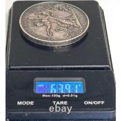 Silver 1852 American Institute NY T Best Sperm Candles Award Lovett Medal