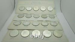 Silver 1969 American States of the Union Set 50 Coin Medals Franklin Mint 700 g