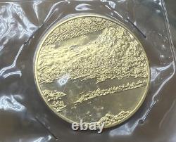 Silver 2 OZ Medal Franklin Mint 100 Greatest Masterpieces Ama-no-hashidate