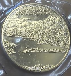 Silver 2 OZ Medal Franklin Mint 100 Greatest Masterpieces Ama-no-hashidate