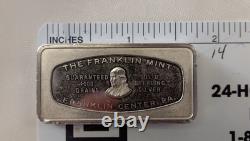 Silver Bullion Franklin Mint 1000 Grain Sterling Silver Ingot