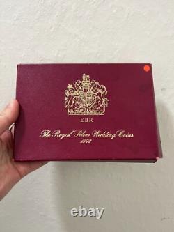 Solid Silver Sterling Silver Coins Not Scrap Royal Wedding 1972 Franklin Mint