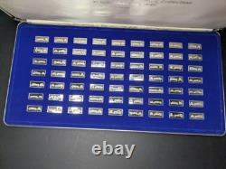Solid Sterling Silver Franklin Mint Official Classic Car Miniature Collection