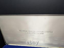 Solid Sterling Silver Franklin Mint Official Classic Car Miniature Collection