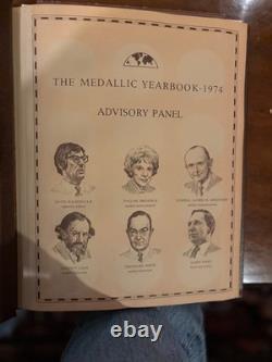 Solid Sterling Silver Limited Edition Proof The Medallic Yearbook 1974