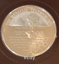 Solid Sterling Silver Limited Edition Proof The Medallic Yearbook 1974