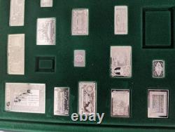 Solid Sterling Silver The World's Greatest Banknotes Franklin Mint Set Collectio