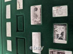 Solid Sterling Silver The World's Greatest Banknotes Franklin Mint Set Collectio