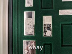 Solid Sterling Silver The World's Greatest Banknotes Franklin Mint Set Collectio