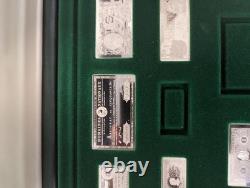 Solid Sterling Silver The World's Greatest Banknotes Franklin Mint Set Collectio