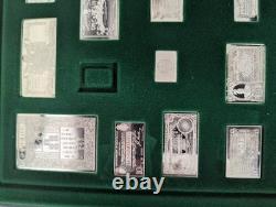 Solid Sterling Silver The World's Greatest Banknotes Franklin Mint Set Collectio