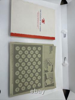 States Of The Union Sterling Silver Mini Coin Set 1969 First Edition 50 Coins