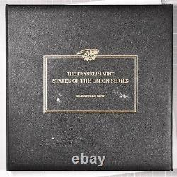 States Of The Union The Franklin Mint Sterling Silver Set Of 50 22.5 oz Silver