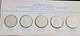 States The Union Series Group 3 Sterling Silver Proofs 5 Coins Set Franklin Mint
