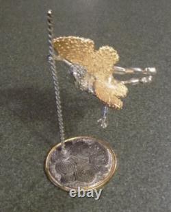 Sterling 925 Franklin Mint Silver Circus Flying Acrobat Sascha Brastoff figure